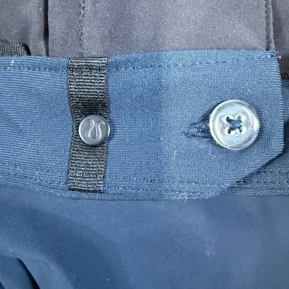Lululemon Commission Pant Mens 38x33 Navy Slim‎ Stretch Performance Warpstreme - Picture 9 of 16